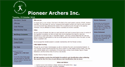 Desktop Screenshot of pioneerarchers.com